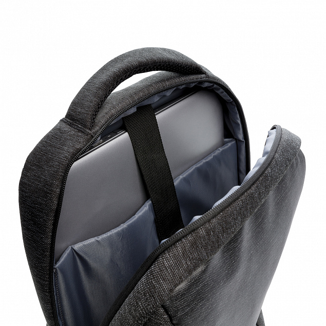 Рюкзак для ноутбука  15", черный с логотипом в Нефтекамске заказать по выгодной цене в кибермаркете AvroraStore