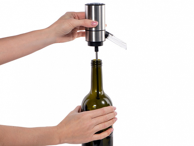 Электрический аэратор-диспенсер для вина «Wine delight» с логотипом в Нефтекамске заказать по выгодной цене в кибермаркете AvroraStore