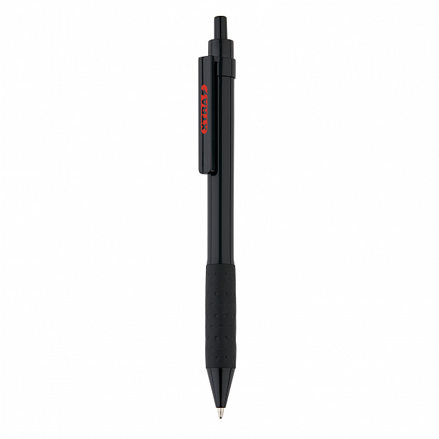 Ручка X2, черный с логотипом в Нефтекамске заказать по выгодной цене в кибермаркете AvroraStore