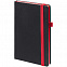 Ежедневник Ton, недатированный, черный с красным с логотипом в Нефтекамске заказать по выгодной цене в кибермаркете AvroraStore