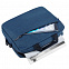 Сумка для ноутбука Burst, синяя с логотипом в Нефтекамске заказать по выгодной цене в кибермаркете AvroraStore