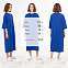 Платье D2, синее с логотипом в Нефтекамске заказать по выгодной цене в кибермаркете AvroraStore