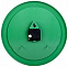 Часы настенные Vivid large, зеленые с логотипом в Нефтекамске заказать по выгодной цене в кибермаркете AvroraStore