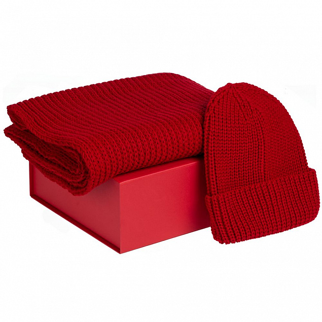 Коробка Amaze, красная с логотипом в Нефтекамске заказать по выгодной цене в кибермаркете AvroraStore