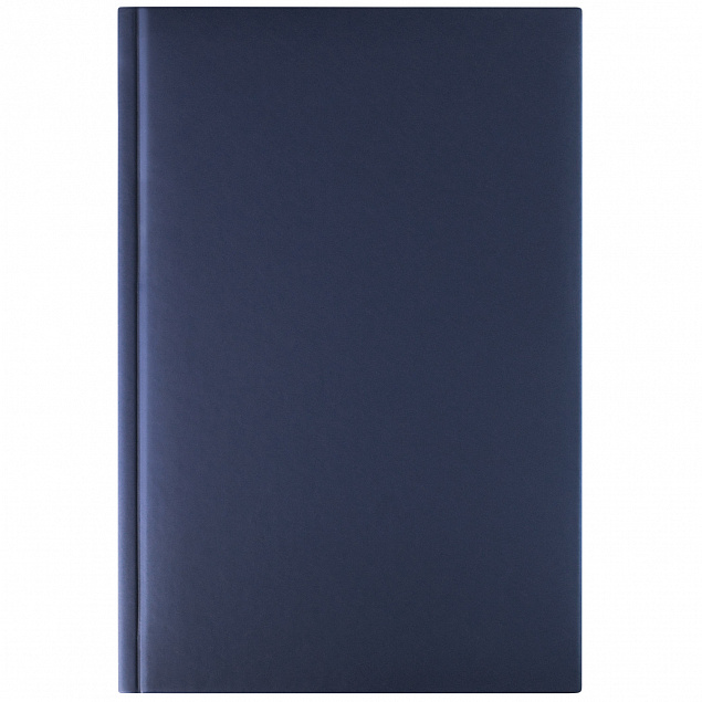 Ежедневник Alpha, А5, датированный (2024 г.), синий с логотипом в Нефтекамске заказать по выгодной цене в кибермаркете AvroraStore