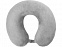 Подушка Basic из микрофибры с эффектом памяти U-shape, серый с логотипом в Нефтекамске заказать по выгодной цене в кибермаркете AvroraStore