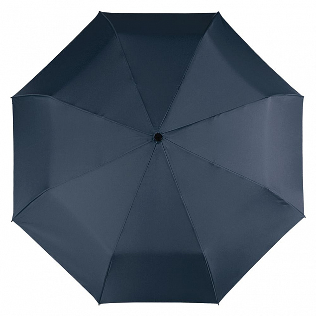 Складной зонт Magic с проявляющимся рисунком, темно-синий с логотипом в Нефтекамске заказать по выгодной цене в кибермаркете AvroraStore