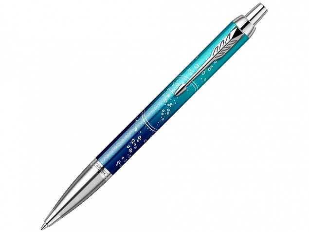 Ручка шариковая Pix Parker IM Royal с логотипом в Нефтекамске заказать по выгодной цене в кибермаркете AvroraStore