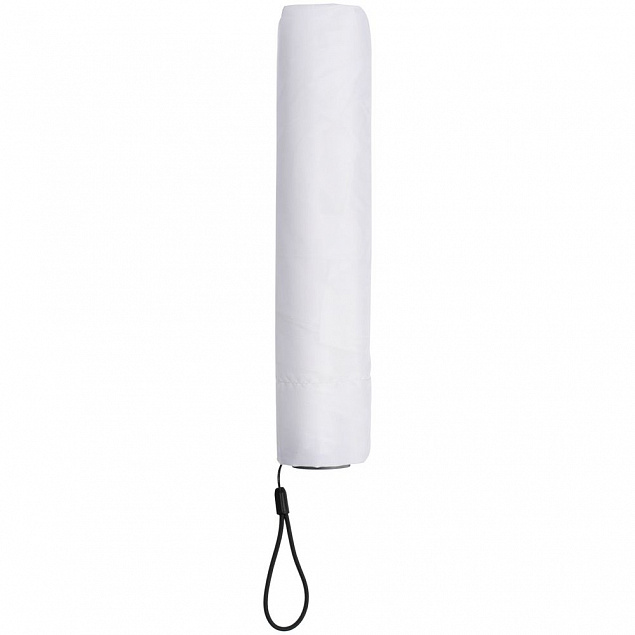 Зонт складной Luft Trek, белый с логотипом в Нефтекамске заказать по выгодной цене в кибермаркете AvroraStore