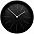 Часы настенные Berne, черные с логотипом в Нефтекамске заказать по выгодной цене в кибермаркете AvroraStore