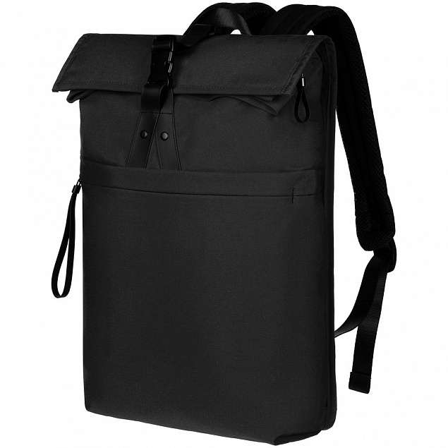 Рюкзак urbanPulse, черный с логотипом в Нефтекамске заказать по выгодной цене в кибермаркете AvroraStore