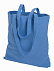 Хлопковая сумка GRETA, голубая с логотипом в Нефтекамске заказать по выгодной цене в кибермаркете AvroraStore