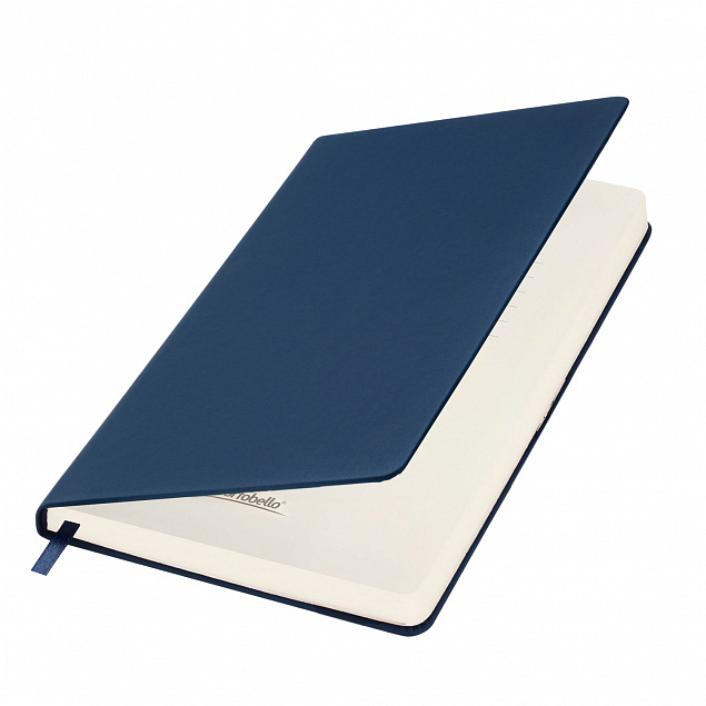 Ежедневник Alpha BtoBook недатированный, синий (без резинки, без упаковки, без стикера) с логотипом в Нефтекамске заказать по выгодной цене в кибермаркете AvroraStore