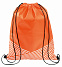 Сумка на шнурке BRILLIANT, оранжевая с логотипом в Нефтекамске заказать по выгодной цене в кибермаркете AvroraStore