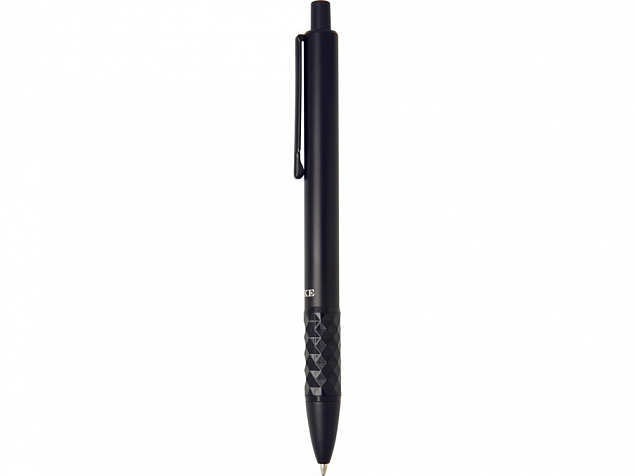 Tactical Dark шариковая ручка с нажимным механизмом , черный с логотипом в Нефтекамске заказать по выгодной цене в кибермаркете AvroraStore