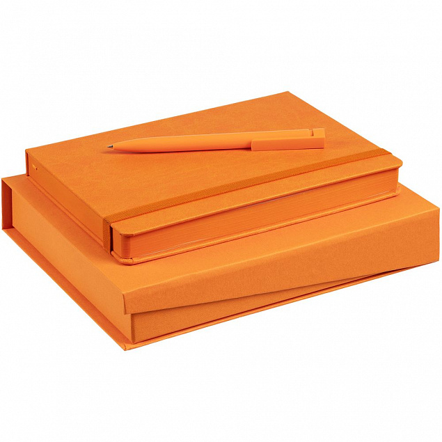 Набор New Factor, оранжевый с логотипом в Нефтекамске заказать по выгодной цене в кибермаркете AvroraStore