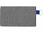 Универсальный пенал из переработанного полиэстера RPET Holder, серый/синий с логотипом в Нефтекамске заказать по выгодной цене в кибермаркете AvroraStore