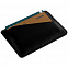 Чехол для карточек inStream, черный с логотипом в Нефтекамске заказать по выгодной цене в кибермаркете AvroraStore