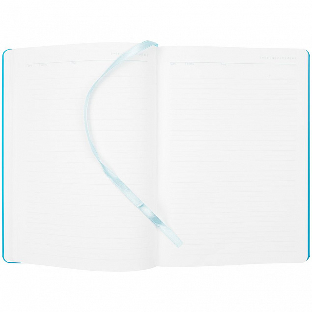 Ежедневник «История изобретений», недатированный, голубой с логотипом в Нефтекамске заказать по выгодной цене в кибермаркете AvroraStore