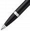 Ручка шариковая Parker IM Essential Muted Black CT, черная с логотипом в Нефтекамске заказать по выгодной цене в кибермаркете AvroraStore
