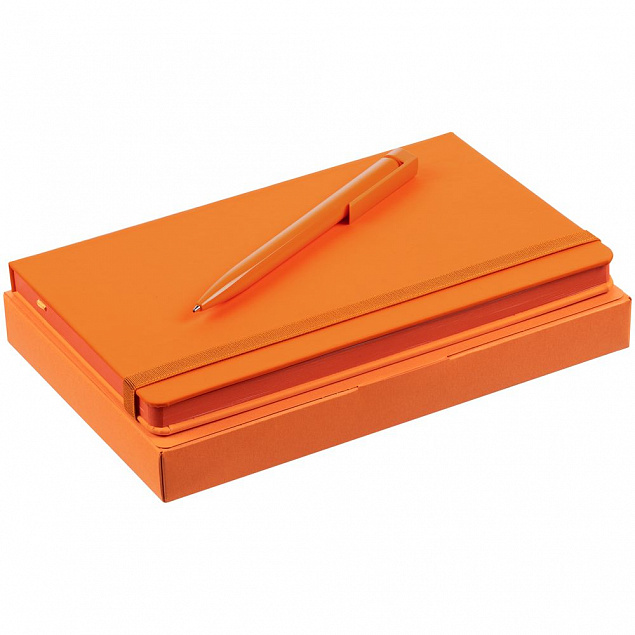 Набор Shall Color, оранжевый с логотипом в Нефтекамске заказать по выгодной цене в кибермаркете AvroraStore