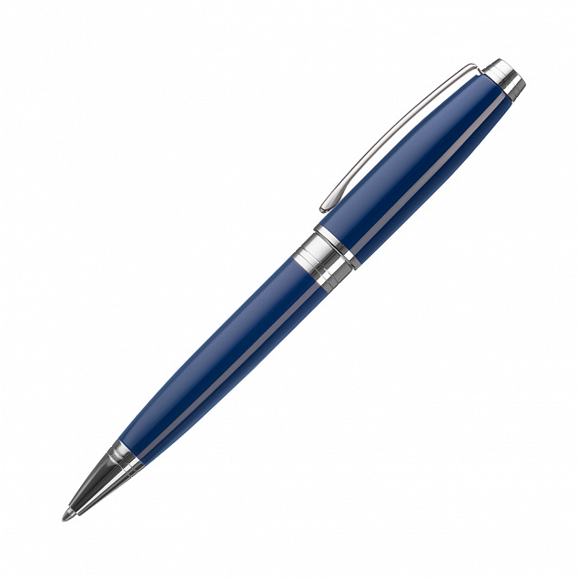 Шариковая ручка Soprano, синяя с логотипом в Нефтекамске заказать по выгодной цене в кибермаркете AvroraStore