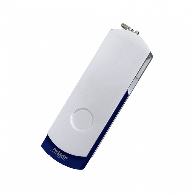 USB Флешка, Elegante, 16 Gb, синий, в подарочной упаковке с логотипом в Нефтекамске заказать по выгодной цене в кибермаркете AvroraStore