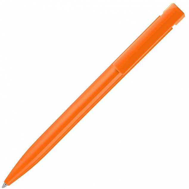 Ручка шариковая Liberty Polished, оранжевая с логотипом в Нефтекамске заказать по выгодной цене в кибермаркете AvroraStore