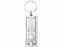 Брелок-фонарик Castor, серебристый/серый с логотипом в Нефтекамске заказать по выгодной цене в кибермаркете AvroraStore