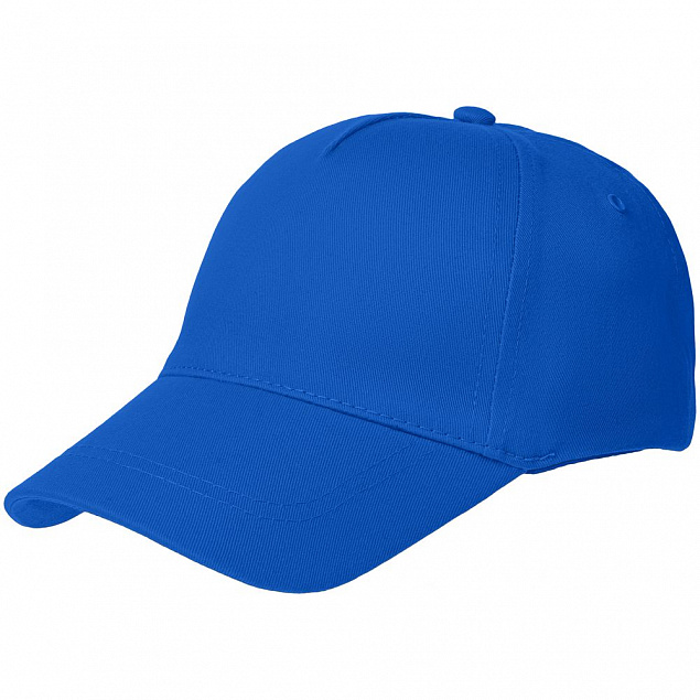 Бейсболка Convention, ярко-синяя с логотипом в Нефтекамске заказать по выгодной цене в кибермаркете AvroraStore