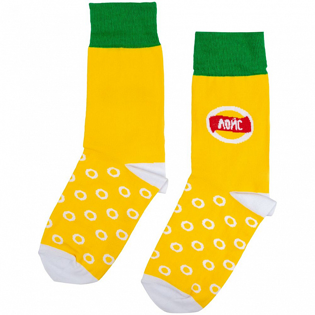 Набор носков «Приятное с неполезным» с логотипом в Нефтекамске заказать по выгодной цене в кибермаркете AvroraStore