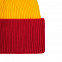 Шапка Snappy, желтая с красным с логотипом в Нефтекамске заказать по выгодной цене в кибермаркете AvroraStore