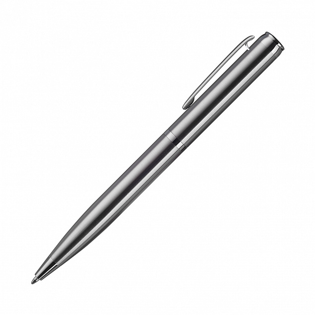 Шариковая ручка Sonata BP, серебро с логотипом в Нефтекамске заказать по выгодной цене в кибермаркете AvroraStore
