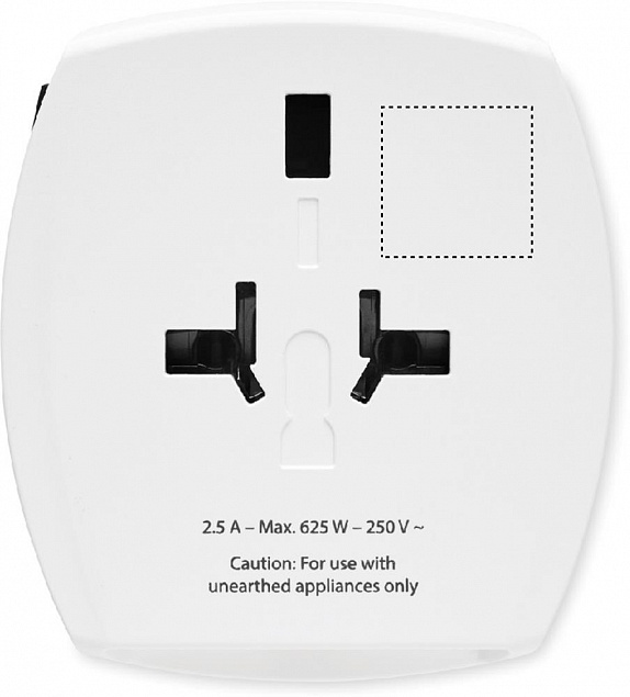 Skross MUV USB A/C адаптер с логотипом в Нефтекамске заказать по выгодной цене в кибермаркете AvroraStore