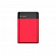 Внешний аккумулятор Apria 10000 mAh - Красный PP с логотипом в Нефтекамске заказать по выгодной цене в кибермаркете AvroraStore