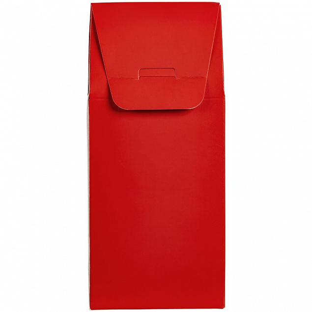 Коробка с окном English Breakfast, красная с логотипом в Нефтекамске заказать по выгодной цене в кибермаркете AvroraStore