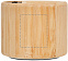 Круглый бамбуковый беспроводной с логотипом в Нефтекамске заказать по выгодной цене в кибермаркете AvroraStore