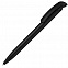 Ручка шариковая Clear Solid, черная с логотипом в Нефтекамске заказать по выгодной цене в кибермаркете AvroraStore