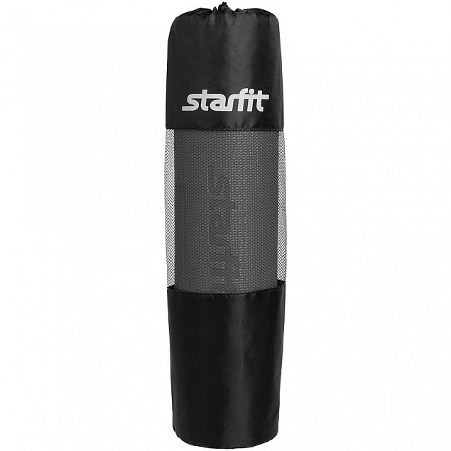 Сумка для ковриков Starfit, черная с логотипом в Нефтекамске заказать по выгодной цене в кибермаркете AvroraStore