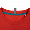 Футболка Vozduh, красная с логотипом в Нефтекамске заказать по выгодной цене в кибермаркете AvroraStore