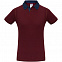 Рубашка поло мужская DNM Forward бордовая с логотипом в Нефтекамске заказать по выгодной цене в кибермаркете AvroraStore