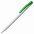 Ручка шариковая Pin, белая с черным с логотипом в Нефтекамске заказать по выгодной цене в кибермаркете AvroraStore