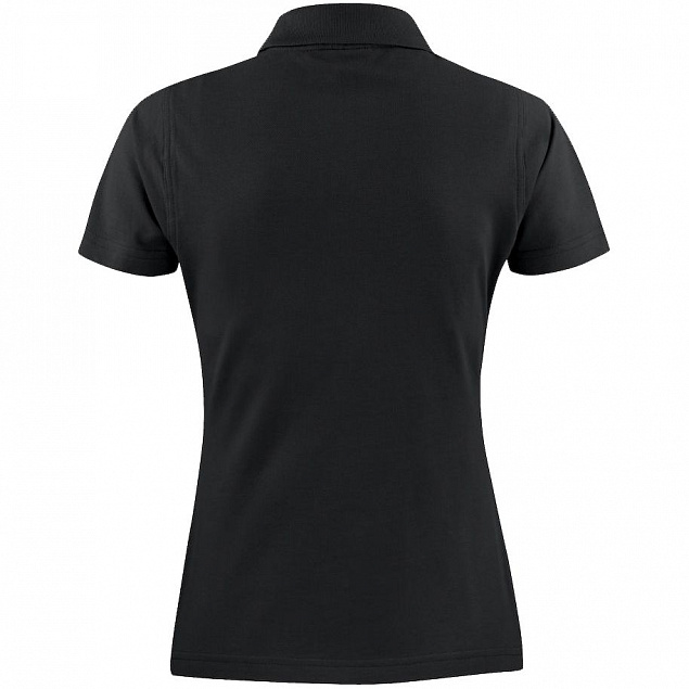 Рубашка поло женская SURF LADY, черная с логотипом в Нефтекамске заказать по выгодной цене в кибермаркете AvroraStore