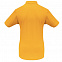 Рубашка поло Safran желтая с логотипом в Нефтекамске заказать по выгодной цене в кибермаркете AvroraStore