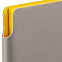 Ежедневник Flexpen, недатированный, серебристо-желтый с логотипом в Нефтекамске заказать по выгодной цене в кибермаркете AvroraStore