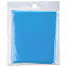 Дождевик-плащ CloudTime, голубой с логотипом в Нефтекамске заказать по выгодной цене в кибермаркете AvroraStore