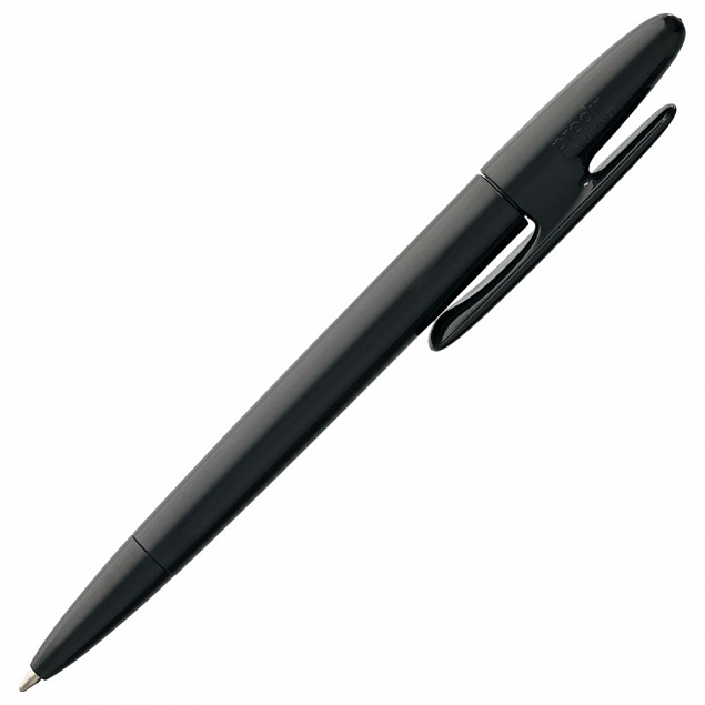 Ручка шариковая Prodir DS5 TPP, черная с логотипом в Нефтекамске заказать по выгодной цене в кибермаркете AvroraStore