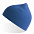 Шапка детская KID YALA, вязанная, 100%  органический хлопок,  синий с логотипом в Нефтекамске заказать по выгодной цене в кибермаркете AvroraStore