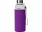 Бутылка для воды Pure c чехлом, 420 мл, фиолетовый с логотипом в Нефтекамске заказать по выгодной цене в кибермаркете AvroraStore