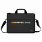 Сумка для ноутбука Fabio, черый/серый с логотипом в Нефтекамске заказать по выгодной цене в кибермаркете AvroraStore